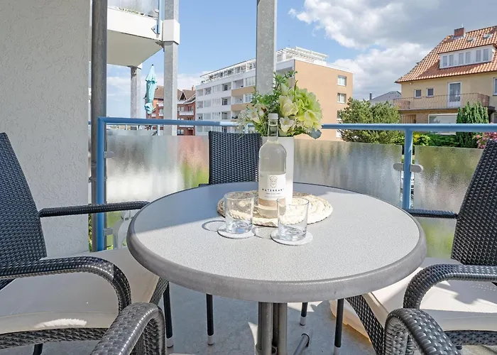 아파트 Hansa-residenz Strandnah *