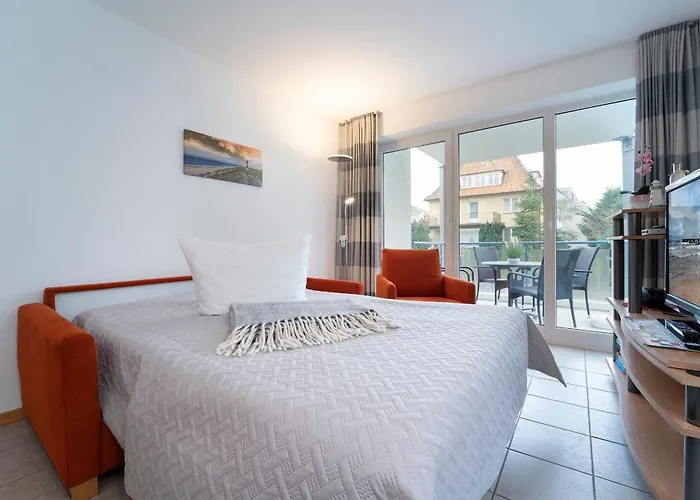 아파트 Hansa-residenz Strandnah *